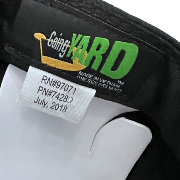 Arkansas‎ Razorbacks Going Yard Adjustable Strap Baseball Cap Black Hat Red Bill - Picture 7 of 7